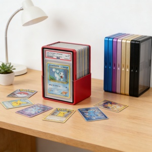 Étui moderne personnalisé multicolore pour cartes de jeu en alliage d'aluminium avec protection magnétique et assemblage facile - Product Image 3