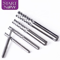Startnow Maïs Cob Fin Fraise Carbure Tungstène PCB Fin Mill Bits Machine De Gravure CNC Coupe Ébauche Fin Mill