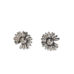 Pendientes de Plata de Ley 925 Yinruitai con Forma de Flor y Engaste de Bisel, para Uso Diario, con Poste de Plata 925 - Product Image 5
