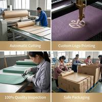 Tapis de yoga double extra large Vinique Fitness 140 cm en TPE antidérapant pour deux personnes, entraînement à domicile, tapis de saut à la corde pour couple, 10 mm/8 mm