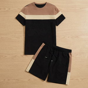 2022 Men's Summer Breathable Casual T-Shirt and <b>Shorts</b> Set Gym Wear for Men Women & Unisex - Product Image 3