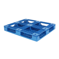 Palette en plastique à face unique robuste de 1200x1000x150mm pour le stockage de produits chimiques/alimentaires