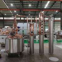 Distillateur d'alcool en acier inoxydable, Pot de Moonshine modulaire, colonne à reflux, pour le Whisky, la mangue, la Vodka, vin, spiritueux, distillateur