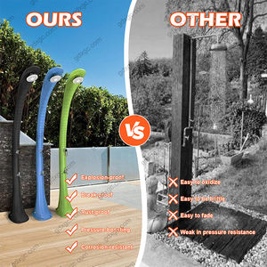 Juego de ducha colorido para exteriores con suelo de pie, columna de lluvia, <span class=keywords><strong>piscina</strong></span>, playa, jardín, juego de Ducha - Product Image 5