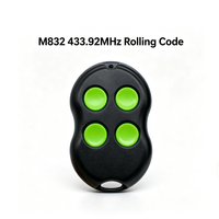 Télécommande de porte de garage à code roulant Mini Merlin M832 433,92 MHz M842/M844 M230T M430R – Émetteur portable