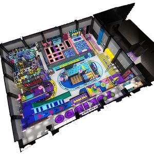 Pokiddo Custom 2500 Sqm Indoor Playground Complex Centro de entretenimiento familiar con Maze Tag Rope Course Trampoline Park - Product Image 2