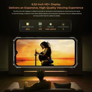 Teléfono Inteligente Resistente OUKITEL G1 OEM, Pantalla de 6.52 Pulgadas, 6 GB + 256 GB, 10600 mAh, 5 MP + 48 MP, Doble SIM, Android 14, IP68, Teléfonos Móviles Resistentes - Product Image 4