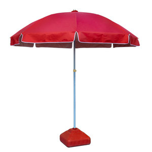Outdoor Solar <b>Umbrella</b> Aluminum Pole <b>Large</b> Round Custom Logo Advertising Beach Shade Sun Protection Commercial Use - Product Image 5