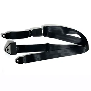 Ceinture à boucle pour voiture Ceinture de sécurité pour siège de voiture de course Ceinture de sécurité pour passager à 3 points