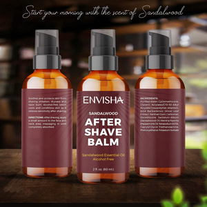 Bálsamo para después del afeitado de marca privada, hidratante y nutritivo para el pelo y la barba - Product Image 4