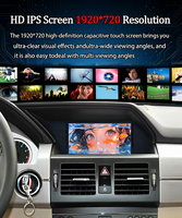 Lecteur vidéo de navigation Android Auto Carplay pour système Linux LELV 7 pouces pour Benz GLK X204 (2008-2012)