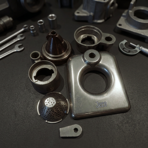 Componente de Aluminio Fundido a Presión con Superficie Granallada, Tamaño Personalizado - Product Image 3