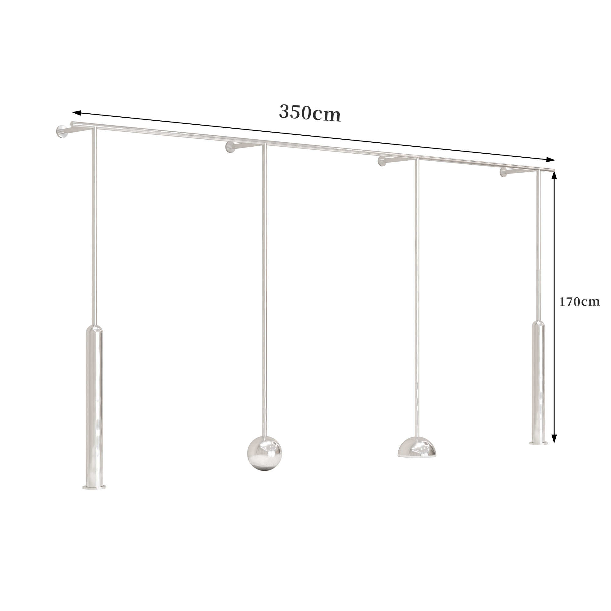 Section c-350cm long 170cm