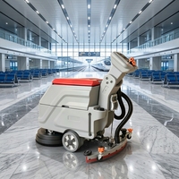 Autolaveuse autoportée G1 avec batterie au plomb et moteur sans balais pour supermarchés et parkings