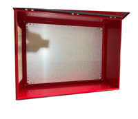 Boîtiers électriques de porte en plexiglas imperméables extérieurs