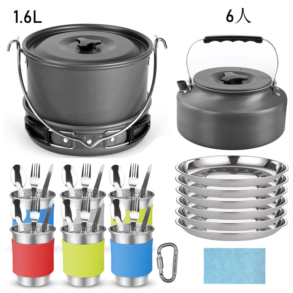 Théière noire à fond profond pour 6 personnes, 1,6 L