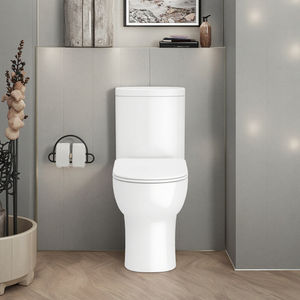 Inodoros Modernos Descarga lenta Totalmente cerrado CC Semi <span class=keywords><strong>CH</strong></span> Inodoro Vortex Inodoro <span class=keywords><strong>de</strong></span> dos piezas Tornado - Product Image 4