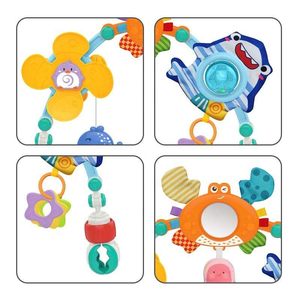 Juguetes para Bebés AJB de Plástico ABS de Grado Alimenticio, Material Seguro, Ejercicio de Brazos, Coordinación de Extremidades, Campanas <span class=keywords><strong>del</strong></span> Fondo Marino, Comodidad y <span class=keywords><strong>Sueño</strong></span> Tranquilo - Product Image 2