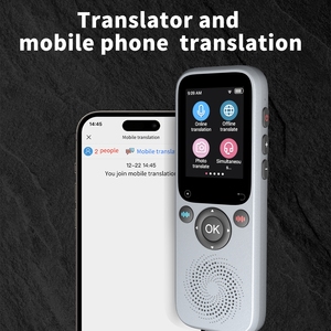 Dispositivo Traduttore Linguistico con Supporto per 138 <span class=keywords><strong>Lingue</strong></span> in Tempo Reale, Traduzione AI con ChatGPT - Product Image 3