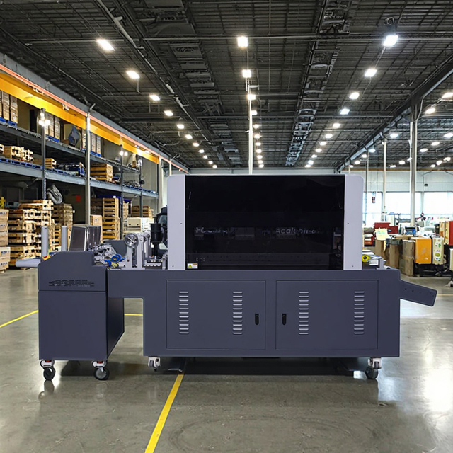 High-quality Industrial Single Pass UV Inkjet Printer Automatic Label Printer with High-Speed 15M/MIN and Multifunction