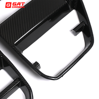 Untuk BMW M3 M4 G80 G82 G83 2021+ Grille Depan Serat Karbon Kering Model ST Dengan ACC Paket Body Kit Mobil