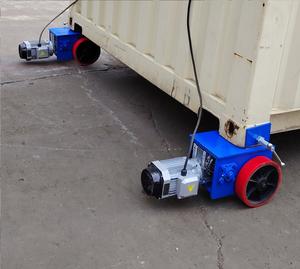 5T 10T 15T Behälter rollen mit elektrischer Fernbedienung Enthält 2 elektrische Rollen und 2 Rollen - Product Image 4