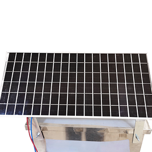 Clôture électrique étanche 45 km, alimentée par énergie solaire, 4,8 J d'énergie stockée, électrificateur de clôture avec panneau solaire 20 W et boîte en acier inoxydable - Product Image 5