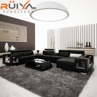 Venta caliente de lujo moderno sofá de cuero conjunto de cuero genuino contemporáneo Chester muebles de sala de estar de Egipto