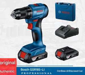 Nuevo Taladro Inalámbrico de Iones de Litio BOS de 18 V con Motor sin Escobillas GSR185LI/Atornillador Eléctrico Multifuncional de Grado Industrial - Product Image 5