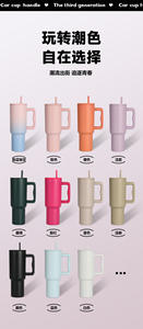 Bouteille d'eau sport isotherme en acier inoxydable sans BPA ICE FIRE 2026, grande capacité 40oz, pour la gym, la randonnée et les voyages, maintien au chaud/froid 24h+ - Product Image 3