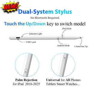 Caneta <span class=keywords><strong>Stylus</strong></span> Universal para iPad com Rejeição de Palma, Fixação Magnética, Caixa Personalizada, Nova Caneta <span class=keywords><strong>Stylus</strong></span> para Telas Capacitivas Android - Product Image 3