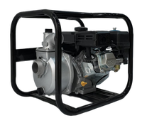 Bomba de Agua a Gasolina de Alto Caudal de 3 Pulgadas, 7.5HP, 60m³/h, 41.8m de Altura, Bomba Centrífuga para Riego Agrícola con Filtro de Acero Inoxidable