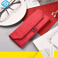 Étui à lunettes pliable fait main de haute qualité, boîte d'emballage magnétique pour montures de lunettes, étui à lunettes de soleil en velours doux