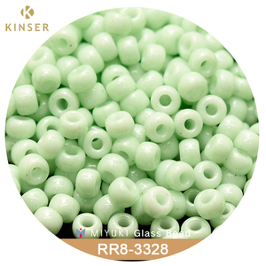 Cuentas Redondas Miyuki Rocailles 8/0 de 3 mm [<span class=keywords><strong>13</strong></span> Colores Opacos Teñidos Segunda Serie] Paquete de 10 g - Product Image 5