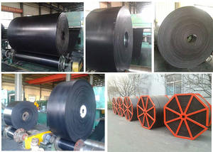 Bande transporteuse industrielle YUPHENG à 2 à <span class=keywords><strong>5</strong></span> couches <span class=keywords><strong>EP</strong></span>, résistante au feu/aux flammes, à l'huile et à <span class=keywords><strong>la</strong></span> chaleur, en caoutchouc - Product Image 6