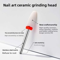 Haute qualité en céramique foret à ongles photothérapie colle polisseuse accessoires de remplacement ongles