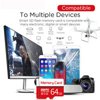 Harga Pabrik Grosir Pasokan Kartu Memori Mini SD Plastik 16GB-128GB Micro TF