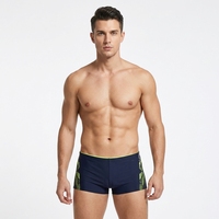 Short de bain d'entraînement pour hommes en gros, taille élastique, pour compétition sportive, imprimé sur le devant, personnalisable