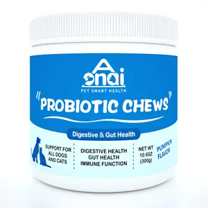 Tùy Chỉnh Nhãn Hiệu Riêng Probiotics Cho Chó Ruột Sức Khỏe Bổ Sung Cho Vật Nuôi Chức Năng Con Chó Bổ Sung Mềm Chew