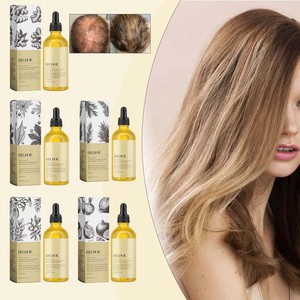 Olio naturale per la crescita dei capelli rosmarino Anti perdita di capelli ricrescita idratante riparazione Anti calvizie rapida crescita dei capelli siero olio per le donne - Product Image 3