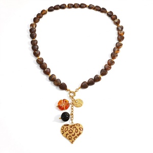 Colliers pendentifs personnalisés en acier inoxydable de luxe, couleur claire, or 14k 18k, pour hommes et femmes, résistants au ternissement - Product Image 3