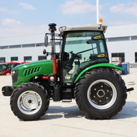 Nouveau design de mini tracteur agricole 90HP 4x4 avec chenilles étroites pour la culture des vergers et des arbres fruitiers