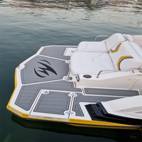 Kit de pont pour bateau Monterey 278 SS 2018, tapis de sol en mousse EVA imitation teck, style SeaDek MarineMat Gatorstep, auto-adhésif