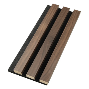 Pannello Acustico in MDF, Griglia Fonoassorbente, Pannello Decorativo in Legno, Design 3D, Leggero, per Riduzione del Rumore, Uso Interno - Product Image 4