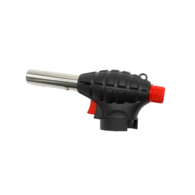 Portable Butane Gas Heating Blowtorch with Rotary Switch Angled Torch Head 1300 Degrees High Temperature Welding Cutting Torch