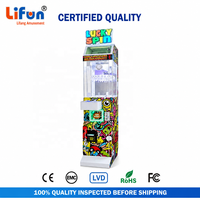 LIFUN Commercial Lucky Spin 24 Clips Coin Operated Gift Game Amusement Park Prize Winning Machine