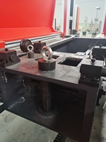 Machine d'essai de traction de câble d'acier horizontale hydraulique contrôlée par ordinateur 1000KN