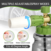 Lance de canon à mousse professionnelle de qualité commerciale pour nettoyage automobile, outils d'entretien, pièces internes en laiton, raccord rapide 1/4 pouce