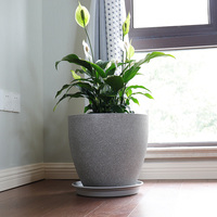 Supplier Grosir Pot Bunga PP, Pot Tanaman 21 Inch, Pot Plastik, Pot Bunga, Pot Tanaman Indoor, Pot Taman Plastik