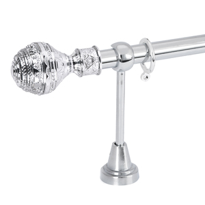 Set di Aste per <span class=keywords><strong>Tende</strong></span> Economiche in Ottone Decorativo, Tubo Rotondo in Ferro con Asta Girevole e Accessori, Set Doppio per <span class=keywords><strong>Tende</strong></span> - Product Image 3